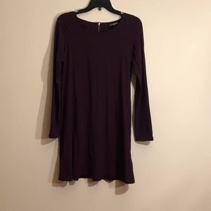 Purple jersey Express dress